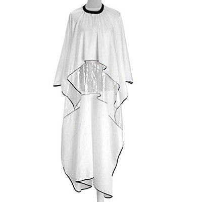 Trenton Pro Transparent Part Hair Cutting Cape Barber Salon Playing Phone Hairdressing Apron