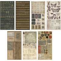 Advantus 472149 Idea-Ology Cardstock Salvage Stickers-Crowded Attic