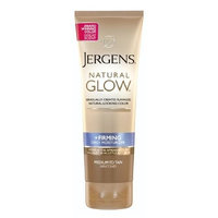 Jergens Natural Glow Firming Daily Moisturizer, Medium to Tan Skin Tone 7.5 fl oz (221 ml)package of 2