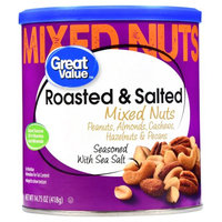 Great Value Roasted & Salted Mixed Nuts