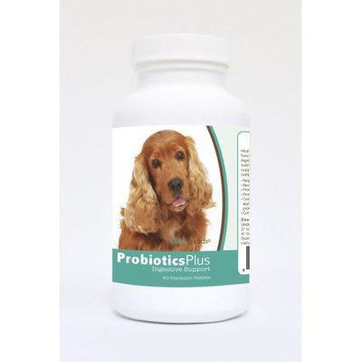 Healthy Breeds Pet Supplements 60 Cocker Spaniel Probiotic and Digestive Support Chewable Tablets for Dogs