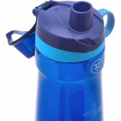 Leapfrog Pogo BPA-Free Plastic Water Bottle with Chug Lid, 32 oz