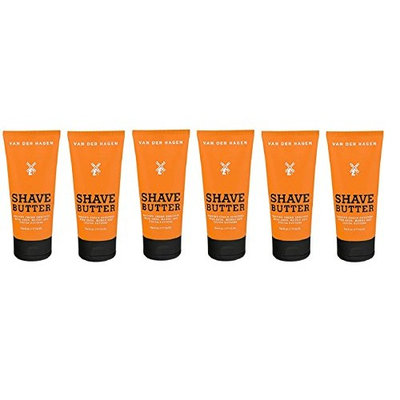 Van Der Hagen Shave Butter 6 oz (PACK OF 6)
