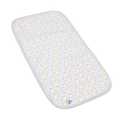 Ju Ju Be Memory Foam Changing Pad, Cobalt Blossoms