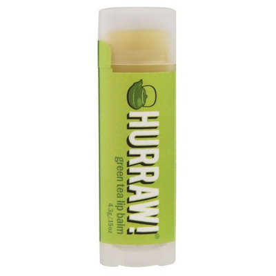 Hurraw! Balm Lip Balm Green Tea - 0.15 oz (pack of 6)