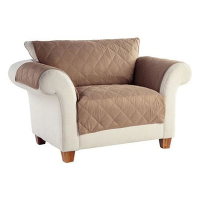 Perfect Fit Industries Tailor Fit No Slip Furniture Protector Loveseat Stoneware