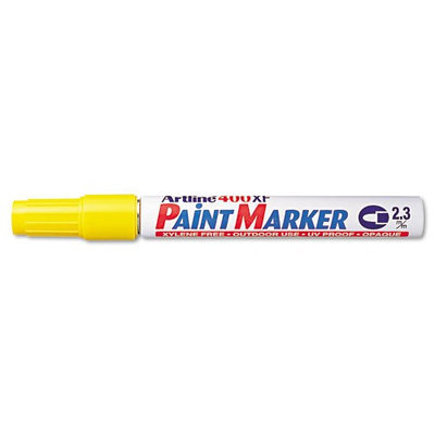 Artline ART47105 Paint Marker, Bullet Tip, 2.3mm, Yellow