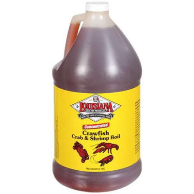 Louisiana Fish Fry Products Louisiana Fish Fry Crawfish Concentrated Crab & Shrimp Boil, 1 gal