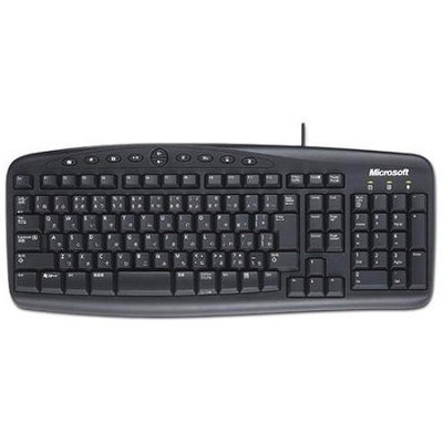 Microsoft Corp. Microsoft Wired Keyboard 500 - PS/2 - Black - English (North America)