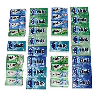 Blue Ribbon TRIDENT ORBIT GUM SAMPLER MIX