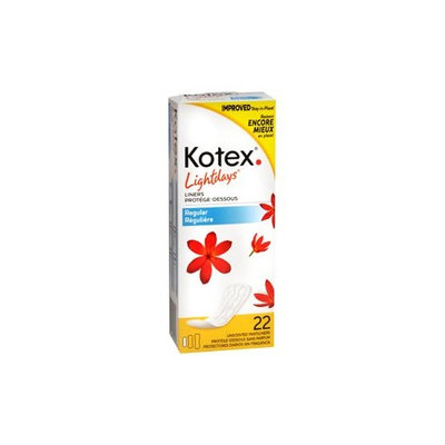 KOTEX EXTRA LT DAY REG UNS 18/Case 22 EACH