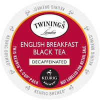 Twining's of London English Breakfast Decaf Tea, K-Cup Portion Pack for Keurig Brewers
