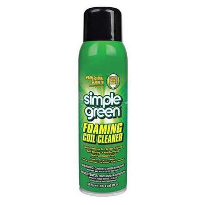 SIMPLE GREEN 0110001213418 Coil Cleaner, Aerosol,20 oz, White