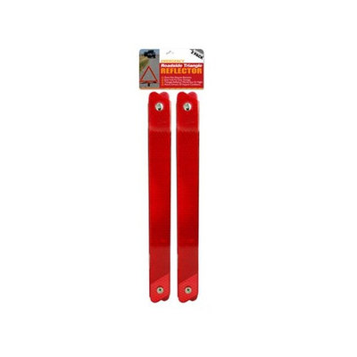 Emergency Roadside Reflective Triangle Set