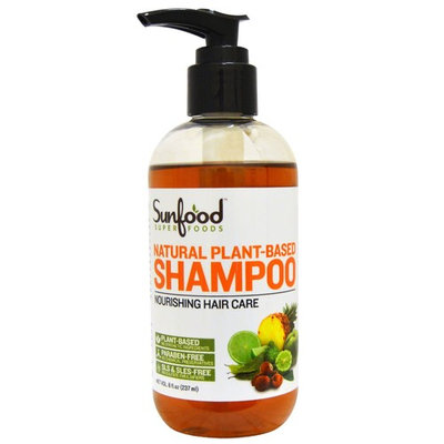 SunFood Natural Plant-Based Shampoo -- 8 fl oz