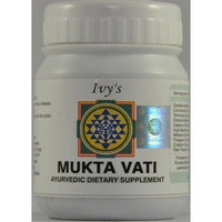 Original Ivy's Mukta Vati – Natural Ayurvedic Blood Pressure Support – 120 Tablets With Eight Major Herbs Formula