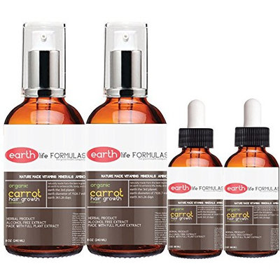 Carrot Advanced Hair Growth Kit (Men and Women Approved)