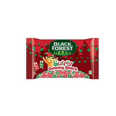 Ferrara Candy Company Black Forest Holiday Swirly Bears Gummy Candy, 9.5 Ounce Bag