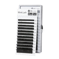 Eyelash Extension BL Signature Mink Lash D Curl 8 Sizes in 1 Mixed Tray