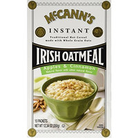 McCanns Instant Irish Oatmeal Apple Cinnamon, 10 ct, 3 pk by McCann's