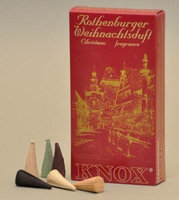 Knox Rothenburg German Incense Cones Variety Pack Made Germany Christmas Smokers