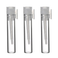 Grand Parfums 1ml Glass Perfume Sample Vials for Essential Oil Bottles (Vials and Caps) (50 count)