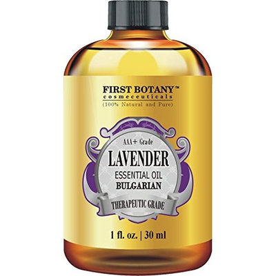 Bulgarian Lavender Essential Oil 1 fl oz, 100% Pure, Independently Tested, Therapeutic Grade Lavender Oil for Diffuser, Aromatherapy, skincare and hair