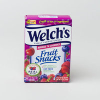 Welch's Welchs 1994979 Welchs Fruit Snack 4 Count - Pouch Berries-N-Cherries
