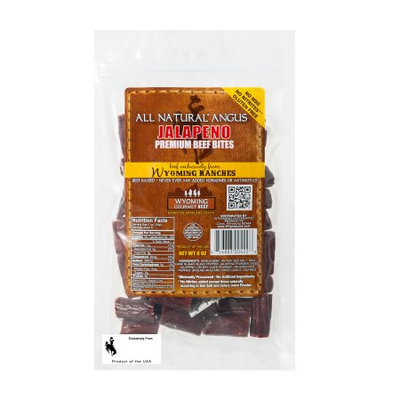 Wyoming All Natural JALAPENO Beef Bites