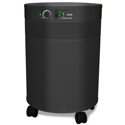 Airpura Industries Airpura C600 Air Purifier - HEPA - 2000 Sq. ft. - 4189.1 gal/min - Black