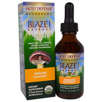 Fungi Perfecti, Host Defense Mushrooms, Organic Blazei Extract, Immune Support, 2 fl oz (60 ml)