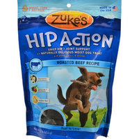 Zukes 0693051 Hip Action Daily Hip and Joint Support Treat For Dogs Beef - 1 lb