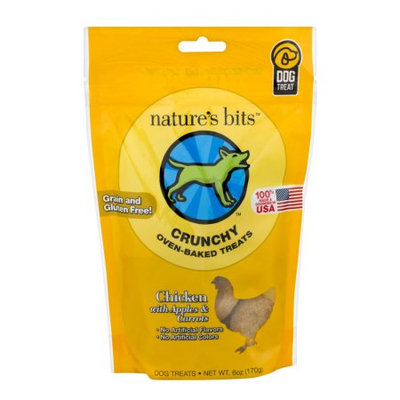 Nature's Bits Dog Treats 6oz-Chicken Crunchy