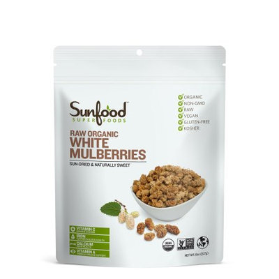 Sunfood Superfoods Raw Organic Mulberries