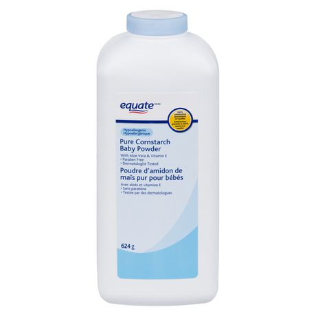 Equate Baby Powder With Corn Starch & Aloe - 22 Oz Talc-Free Formula For Sensitive Skin