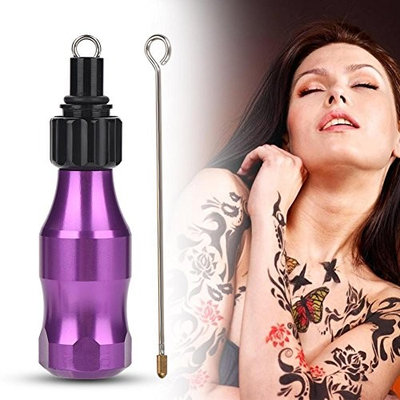 Yotown Tattoo Machine Grip, Professional Adjustable Space Aluminium CNC Cartridge Grip Tubes Pin Bar