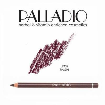 3 Pack Palladio Lip Liner Pencil 302 Raisin