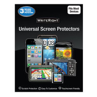 WriteRight Universal Screen Protectors, 3pk