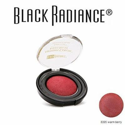 2-Pack Black Radiance Artisan Baked Blush 8305 Warm Berry