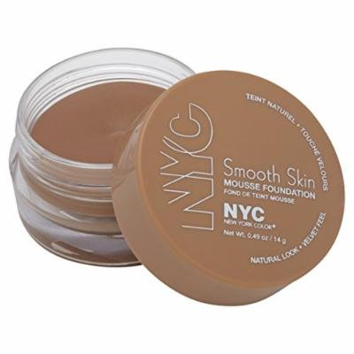 NYC Smooth Skin Mousse Foundation 14g-702 Natural Rose