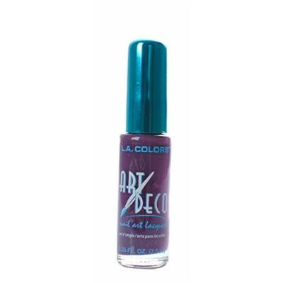 L.A. Colors 5 Pcs Nail Art Nail Deco Nail Lacquer Nail Polish Magenta