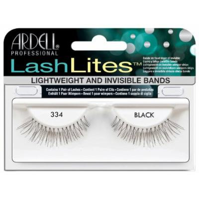 Ardell Lashlites False Eyelashes - #334 Black (Pack of 6)