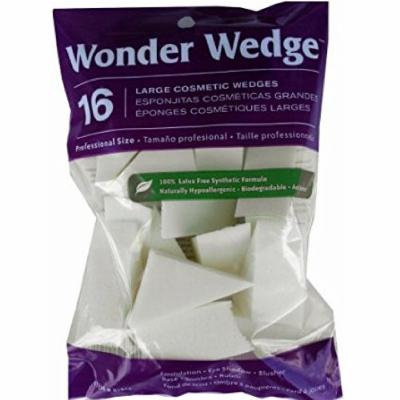 Wonder Wedge Cosmetic Wedge, Large 16 ea ( Pack of 6)