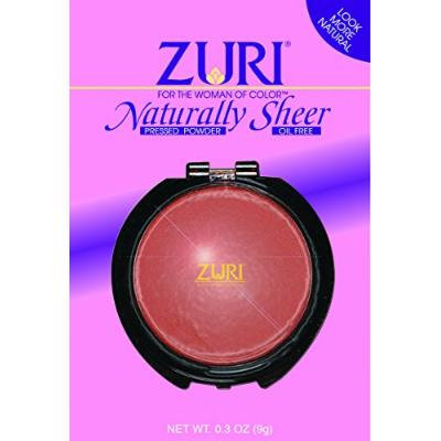 Zuri Pressed Powder Sheer - Mocha Crm 3-Count (Pack of 6)