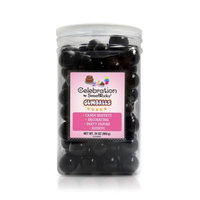 Sweetworks Gumballs Jar 34Oz-Black
