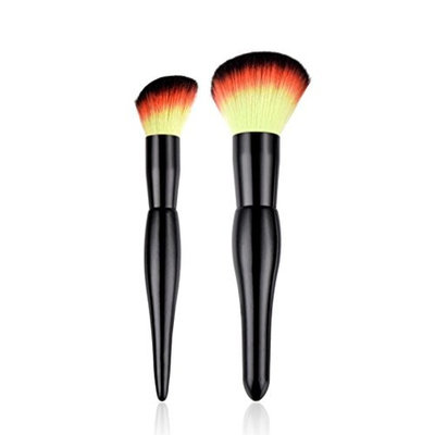 CMrtew 2018 New 2 Pcs Makeup Brush Professional Eye Shadow Eyeliner Foundation Blush Makeup Brushes Powder Liquid Cream Cosmetics Blending Brush...