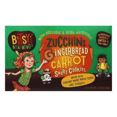 Bitsy's Brainfood Zucchini Carrot Gingerbread Smart Snacks