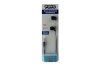 KoKo Noise-Isolation High Definition Earphones (No Microphone) - Black / Gold