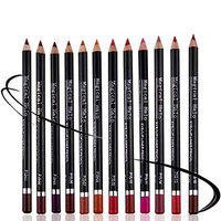 Professional Lipliner, AMA(TM) 12Pcs/Set Women Waterproof Long Lasting Makeup Lip Pencil Cosmetic Lip Liner Lipstick