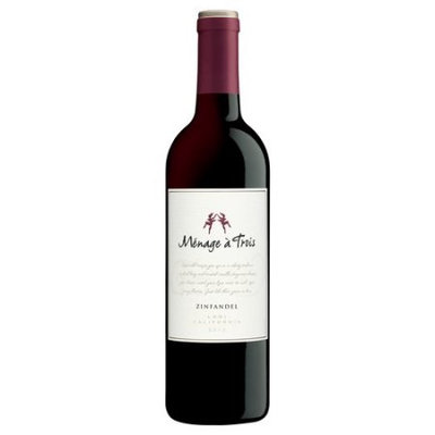 Menage a Trois Zinfandel Wine, 750 ml